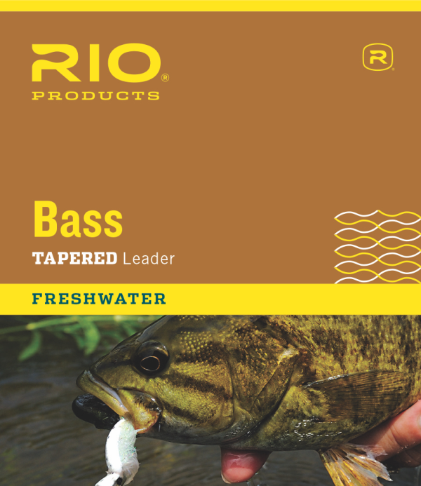 RIO 9 Bass Fly Fishing Leader 3 Pack